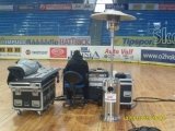 Vytápění koncertu ABBA revival, Plzeň