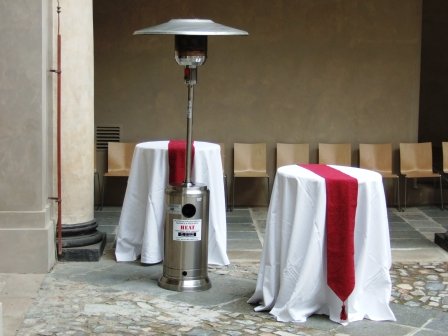 vytápění, společenské akce, PatioHeater